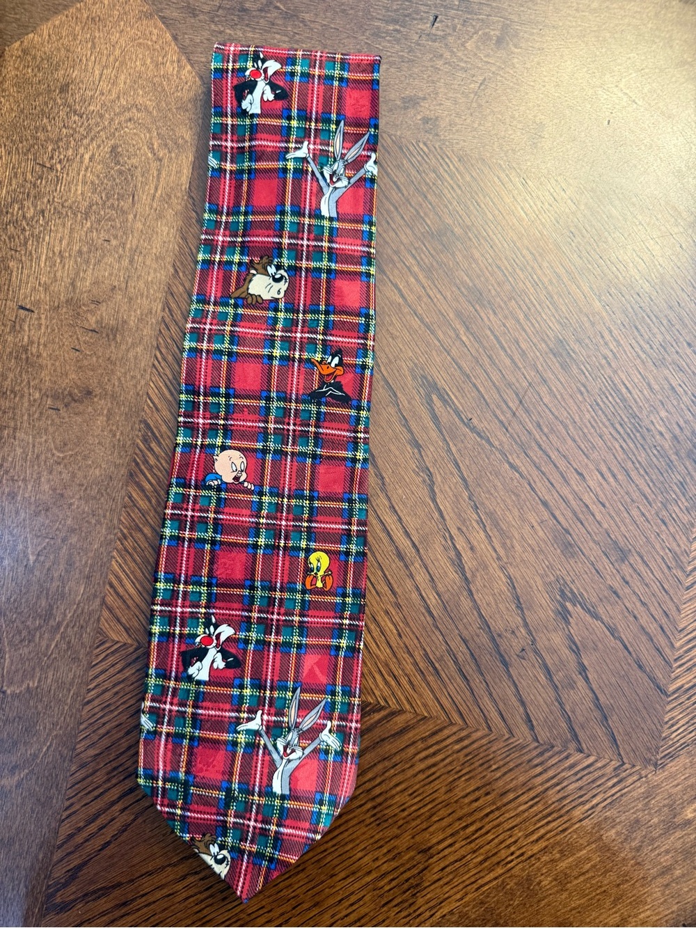 Vintage looney tunes necktie 1994